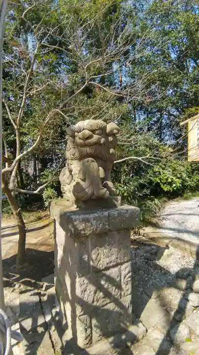 北本氷川神社の狛犬