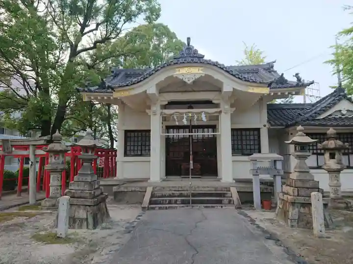 西古渡神社の本殿・本堂