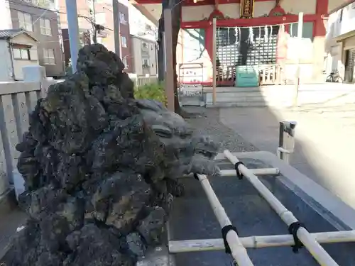 浅草富士浅間神社の狛犬