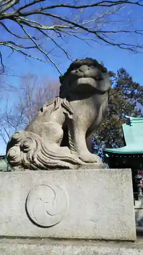 (下館)羽黒神社の狛犬