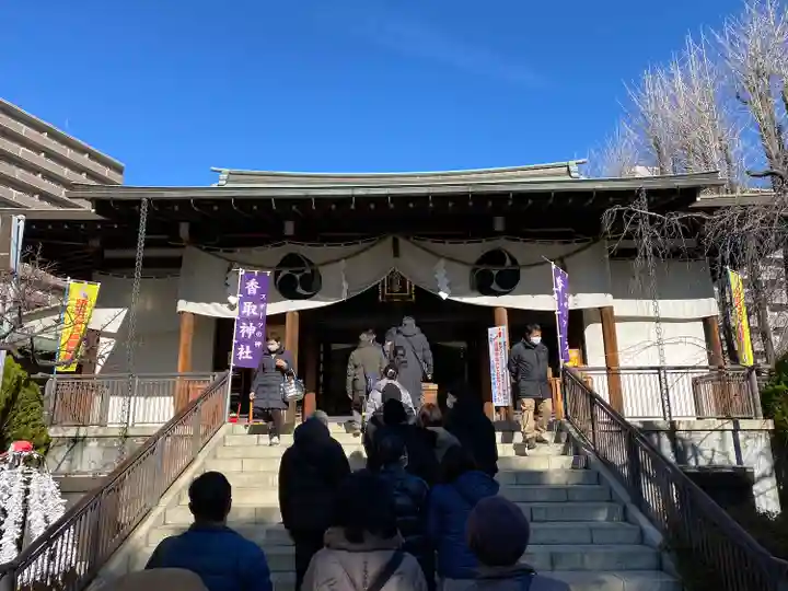亀戸 香取神社の本殿・本堂
