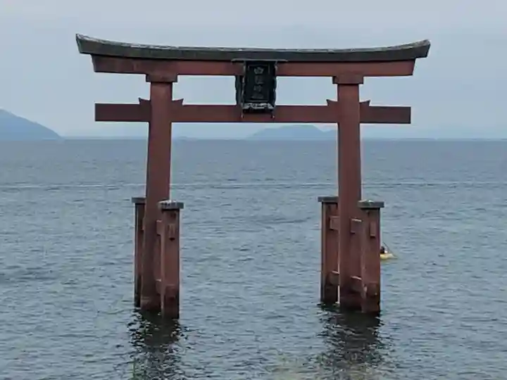 白鬚神社の鳥居