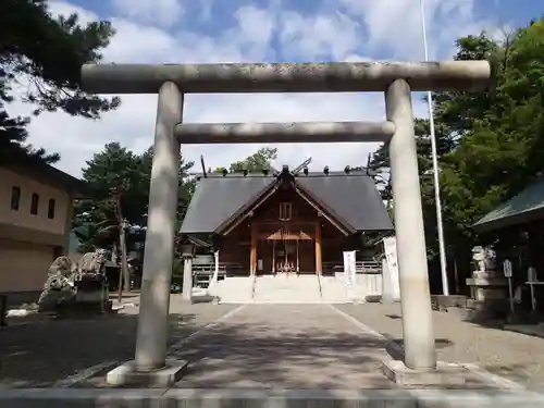 富良野神社の鳥居