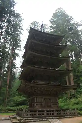 羽黒山五重塔(出羽三山神社)(山形県)