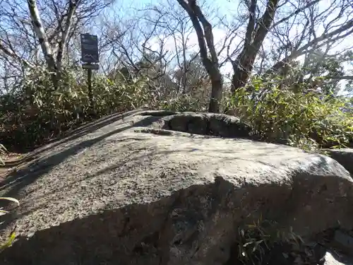 筑波山神社 女体山御本殿の周辺