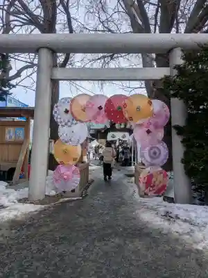 札幌諏訪神社の鳥居