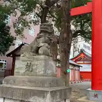 花園神社の狛犬