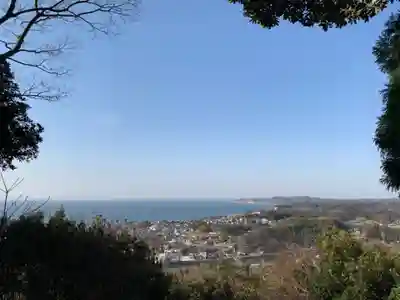 妙見神社の景色