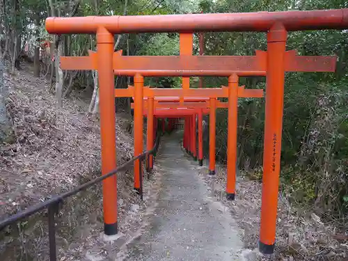 磐栄稲荷宮の鳥居