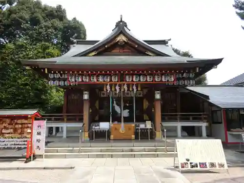 中野沼袋氷川神社の本殿・本堂