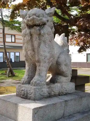 空知神社の狛犬