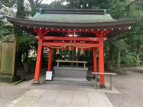 春日神社の手水