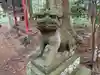 六社神社の狛犬