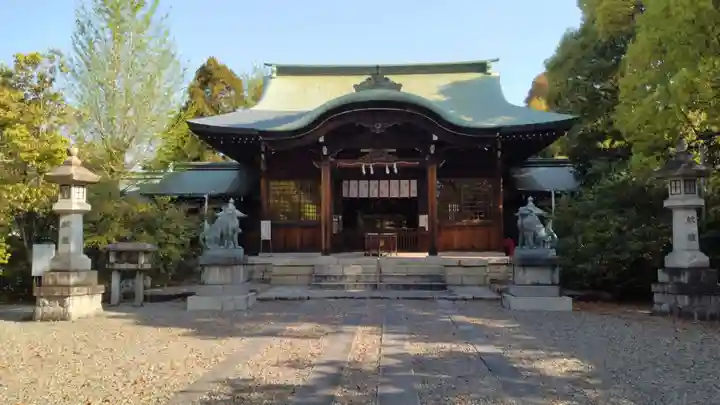 溝旗神社(肇國神社)の本殿・本堂