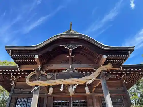 綿都美神社の本殿・本堂