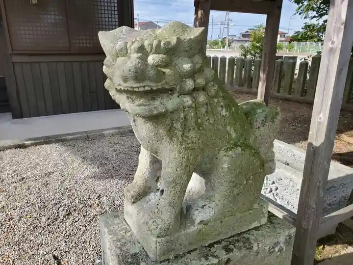 嶋姫神社の狛犬