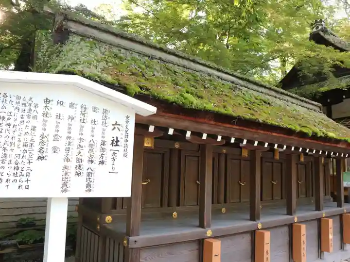 河合神社(鴨川合坐小社宅神社)の末社・摂社