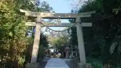 遠見岬神社の鳥居