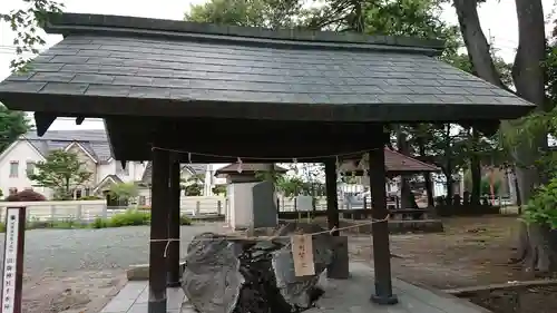山縣神社の手水舎