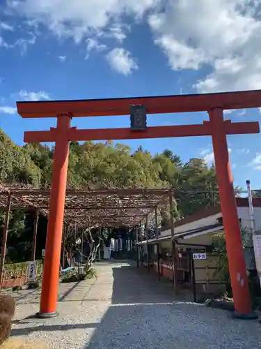 古井の天狗山の鳥居