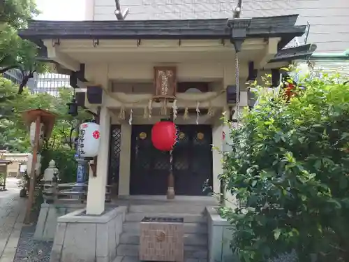 火防　陶器神社（坐摩神社末社）の本殿