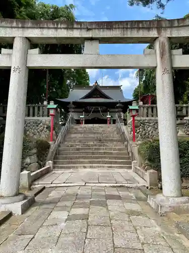 下野國一社八幡宮の鳥居