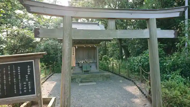 御穂神社の鳥居