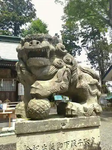 御宝殿熊野神社の狛犬