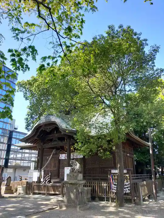阿邪訶根神社の本殿・本堂