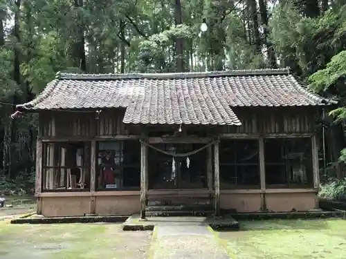 田ノ上八幡神社の本殿