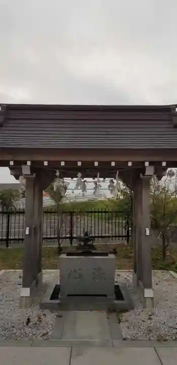 飯塚冨士神社の手水舎