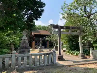 行逢神社の鳥居