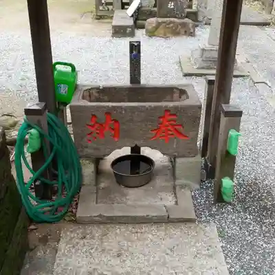 道祖神社の手水舎