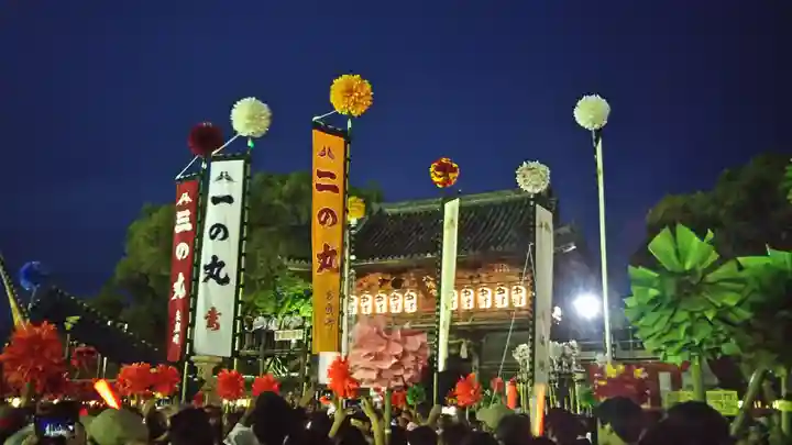 松原八幡神社のお祭り