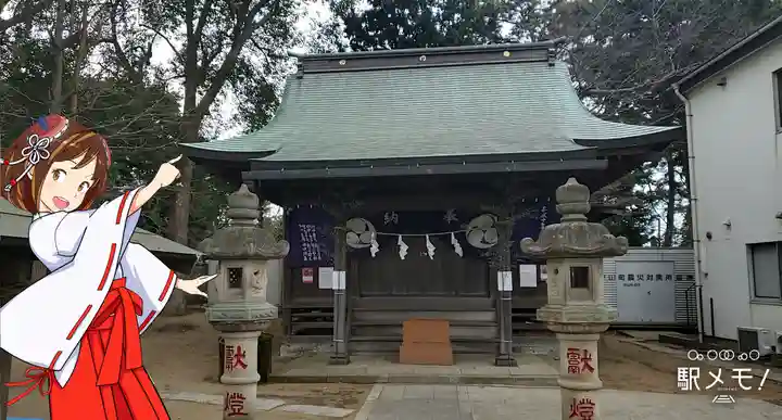 安房神社の本殿・本堂