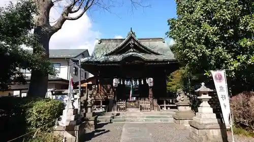 立川熊野神社の本殿・本堂