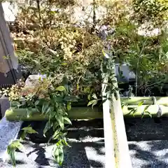 鏡石鹿嶋神社の手水