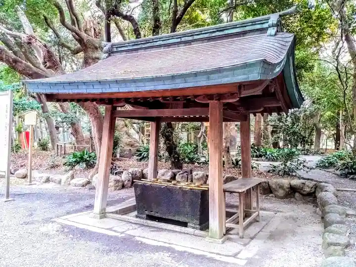 高座結御子神社(熱田神宮摂社)の手水舎
