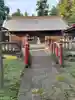 二宮赤城神社の山門・神門