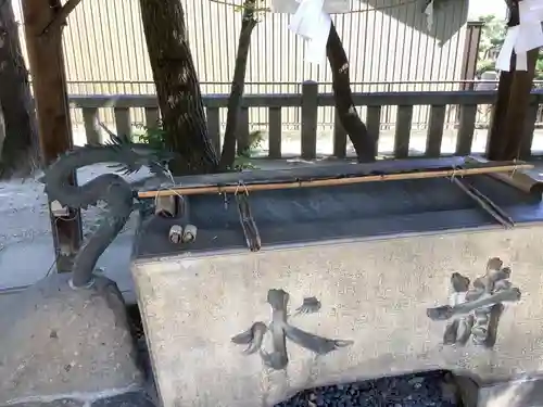 小垣江神明神社の手水舎