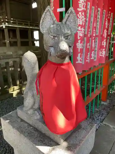 金王八幡宮の狛犬