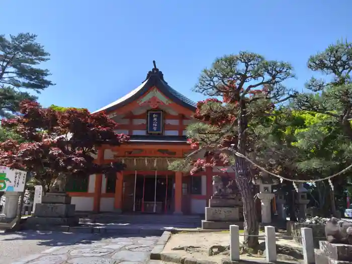 紅葉八幡宮の本殿