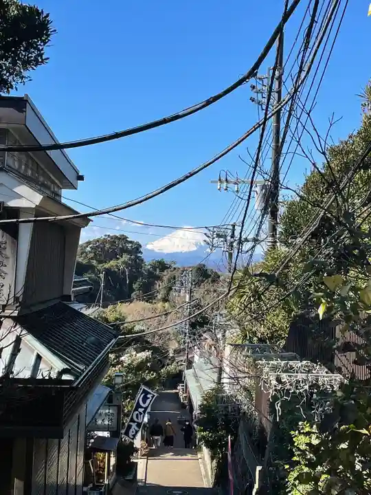 江島神社の景色