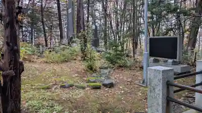 旭川天満宮の庭園