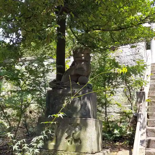 西向天神社の狛犬
