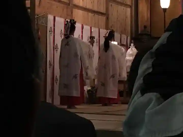 山家神社の神楽