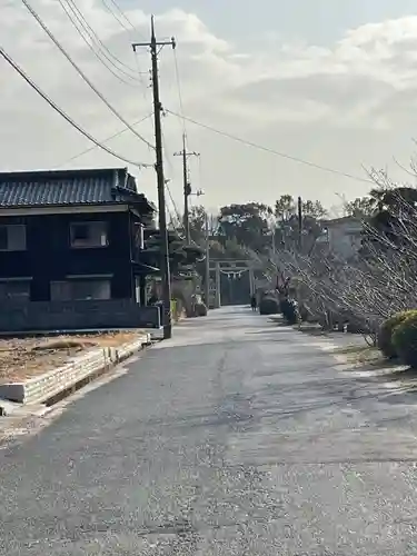 玉祖神社の鳥居