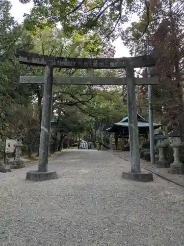 六所神社の鳥居