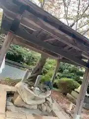 垣富八幡宮の手水