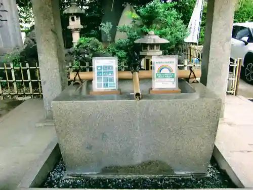 浅間神社の手水